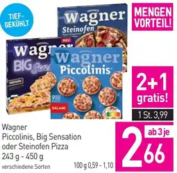 Sutterlüty Wagner Piccolinis, Big Sensation oder Steinofen Pizza Angebot
