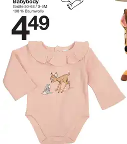 Zeeman Babybody Angebot