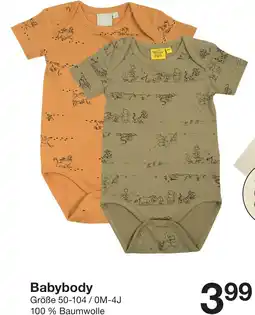 Zeeman Babybody Angebot