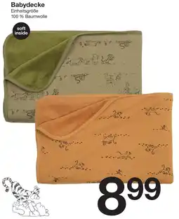 Zeeman Babydecke Angebot