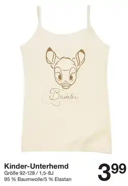 Zeeman Kinder-Unterhemd Angebot