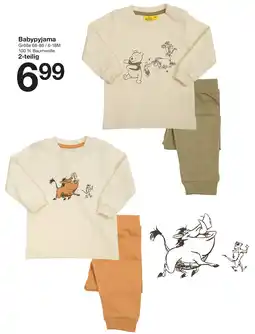 Zeeman Babypyjama Angebot
