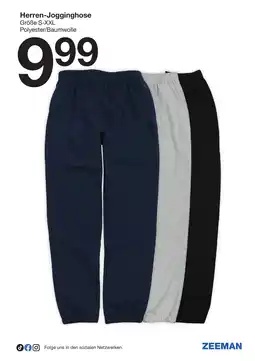 Zeeman Herren-Jogginghose Angebot