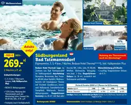 Lidl Reisen Südburgenland Bad Tatzmannsdorf Angebot