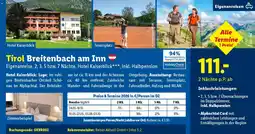 Lidl Reisen Tirol Breitenbach am Inn Angebot