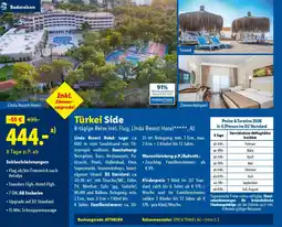 Lidl Reisen Türkei Side Angebot