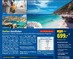 Lidl Reisen Italien Sardinien Angebot