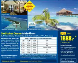 Lidl Reisen Indischer Ozean Malediven Angebot