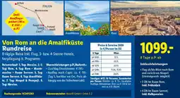 Lidl Reisen Von Rom an die Amalfiküste Rundreise Angebot