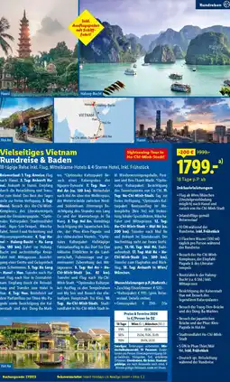 Lidl Reisen Vielseitiges Vietnam Rundreise & Baden Angebot