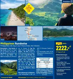 Lidl Reisen Philippinen Rundreise Angebot