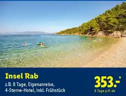Lidl Reisen Insel Rab Angebot