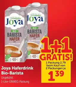 Interspar Joya Haferdrink Bio-Barista Angebot