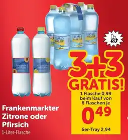 Interspar Frankenmarkter Zitrone oder Pfirsich Angebot