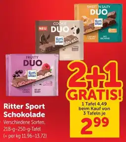 Interspar Ritter Sport Schokolade Angebot