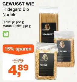 Prokopp Gewusst wie hildegard bio Nudeln Angebot