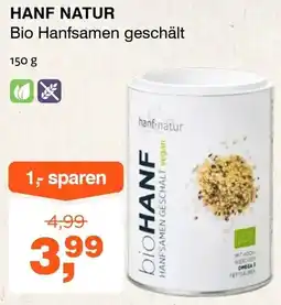 Prokopp Hanf natur Bio Hanfsamen geschält Angebot