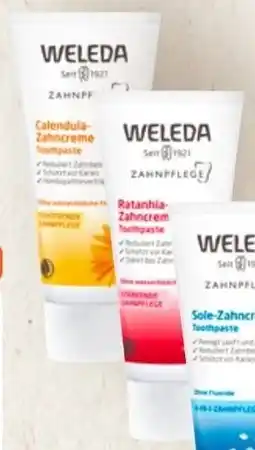 Prokopp Weleda zahnpflege Ratanhia und Calendula Angebot