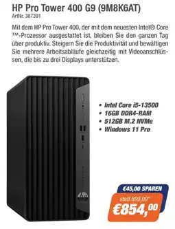e-tec HP Pro Tower 400 G9 (9M8K6AT) Angebot