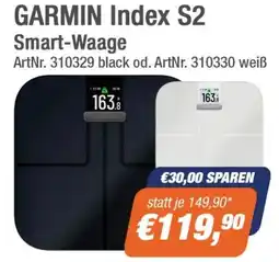 e-tec GARMIN Index S2 Smart-Waage Angebot