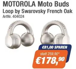 e-tec MOTOROLA Moto Buds Loop by Swarovsky French Oak Angebot