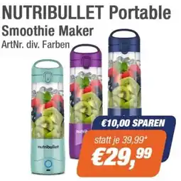 e-tec NUTRIBULLET Portable Smoothie Maker Angebot