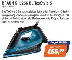 e-tec BRAUN SI 5256 BL TexStyle 5 Angebot