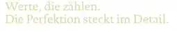 Dehner Werte, die zählen. Die Perfektion steckt im Detail. Angebot