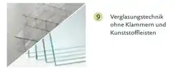 Dehner Verglasungstechnik ohne Klammern und Kunststoffleisten Angebot