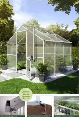 Dehner Beidseitige Regenrinnen leiten das Regenwasser effizient ab. Angebot