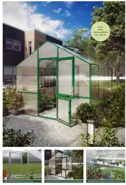 Dehner Extra hohe Stehwandhöhe von 1,83 m. Angebot