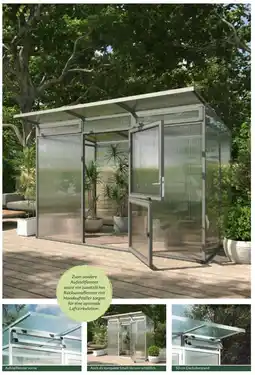 Dehner Zwei vordere Aufstellfenster sowie ein zusätzliches Rückwandfenster Angebot