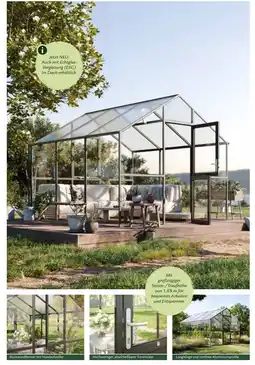 Dehner Jetzt NEU: Auch mit Echtglas- Verglasung (ESG) im Dach erhältlich. Angebot