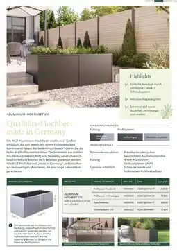 Dehner Qualitäts-Hochbeet made in Germany Angebot