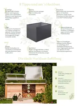 Dehner 8 Tipps rund um's Hochbeet Angebot