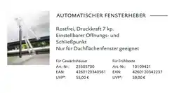 Dehner Automatischer fensterheber Angebot