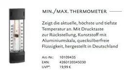 Dehner Min./max. thermometer Angebot