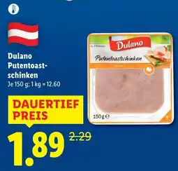 Lidl Dulano Putentoast- schinken Angebot