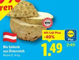 Lidl Bio Sellerie aus Österreich Angebot