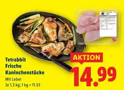 Lidl Tetrabbit Frische Kaninchenstücke Angebot
