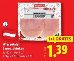 Lidl Wiesentaler Saunaschinken Angebot