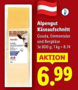 Lidl Alpengut Käseaufschnitt Angebot
