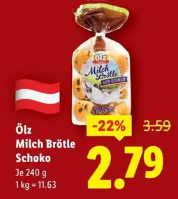 Lidl Ölz Milch Brötle Schoko Angebot