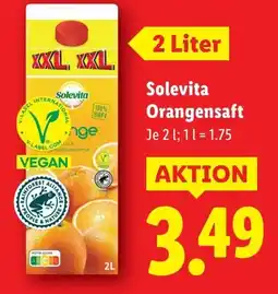Lidl Solevita Orangensaft Angebot