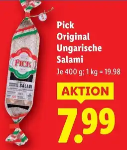 Lidl Pick Original Ungarische Salami Angebot