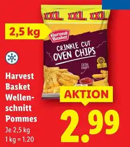 Lidl Harvest Basket Wellen- schnitt Pommes Angebot