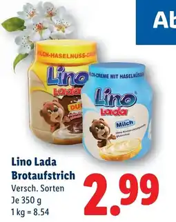 Lidl Lino Lada Brotaufstrich Angebot