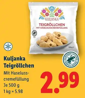 Lidl Kuljanka Teigröllchen Angebot