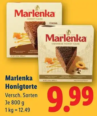 Lidl Marlenka Honigtorte Angebot
