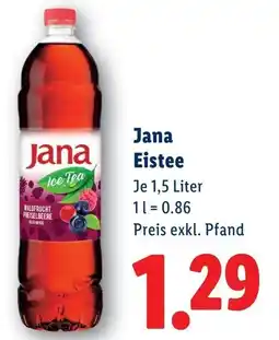 Lidl Jana Eistee Angebot